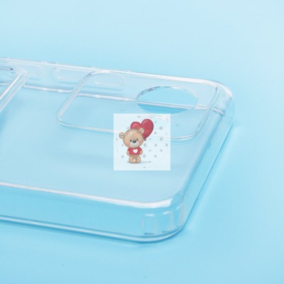 Чехол-накладка для OPPO realme C30 (прозрачный) - SC276 с картхолдером Чехол-накладка для OPPO realme C30 (прозрачный) - SC276 с картхолдером