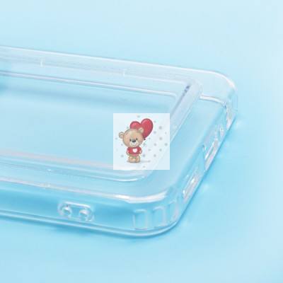 Чехол-накладка для OPPO realme C30 (прозрачный) - SC276 с картхолдером Чехол-накладка для OPPO realme C30 (прозрачный) - SC276 с картхолдером