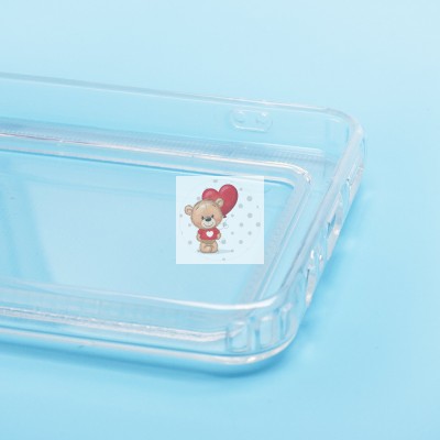 Чехол-накладка для OPPO realme C30 (прозрачный) - SC276 с картхолдером Чехол-накладка для OPPO realme C30 (прозрачный) - SC276 с картхолдером