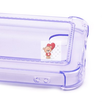 Чехол-накладка для OPPO realme C30 (фиолетовый) - SC276 с картхолдером Чехол-накладка для OPPO realme C30 (фиолетовый) - SC276 с картхолдером