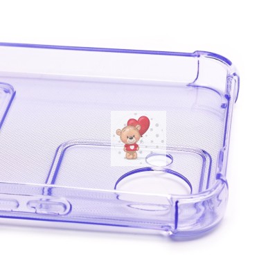 Чехол-накладка для OPPO realme C30 (фиолетовый) - SC276 с картхолдером Чехол-накладка для OPPO realme C30 (фиолетовый) - SC276 с картхолдером