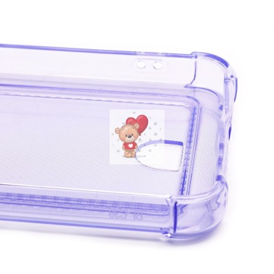 Чехол-накладка для OPPO realme C30 (фиолетовый) - SC276 с картхолдером Чехол-накладка для OPPO realme C30 (фиолетовый) - SC276 с картхолдером