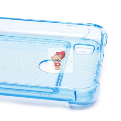 Чехол-накладка для OPPO realme C31 (синий) - SC276 с картхолдером Чехол-накладка для OPPO realme C31 (синий) - SC276 с картхолдером