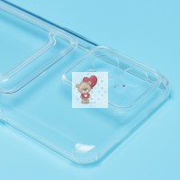 Чехол-накладка для OPPO realme C31 (прозрачный) - SC276 с картхолдером Чехол-накладка для OPPO realme C31 (прозрачный) - SC276 с картхолдером