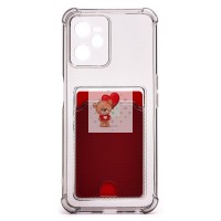 Чехол-накладка для OPPO realme C35 (черный) - SC276 с картхолдером Чехол-накладка для OPPO realme C35 (черный) - SC276 с картхолдером