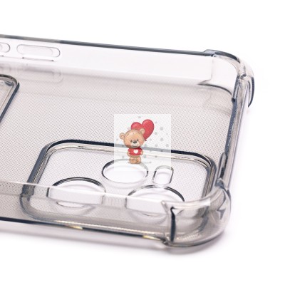 Чехол-накладка для OPPO realme C35 (черный) - SC276 с картхолдером