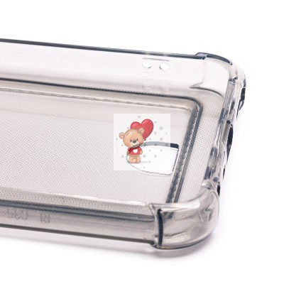 Чехол-накладка для OPPO realme C35 (черный) - SC276 с картхолдером