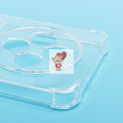 Чехол-накладка для OPPO Reno 12 F 4G (прозрачный) - SC276 с картхолдером Чехол-накладка для OPPO Reno 12 F 4G (прозрачный) - SC276 с картхолдером