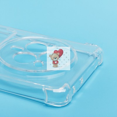 Чехол-накладка для Realme 14 Pro (прозрачный) - SC276 с картхолдером Чехол-накладка для Realme 14 Pro (прозрачный) - SC276 с картхолдером