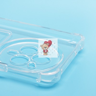 Чехол-накладка для Realme 14 Pro (прозрачный) - SC276 с картхолдером Чехол-накладка для Realme 14 Pro (прозрачный) - SC276 с картхолдером