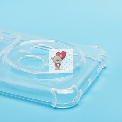 Чехол-накладка для Realme 14 Pro+ (прозрачный) - SC276 с картхолдером Чехол-накладка для Realme 14 Pro+ (прозрачный) - SC276 с картхолдером