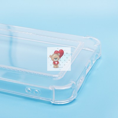 Чехол-накладка для Realme C65 (прозрачный) - SC276 с картхолдером Чехол-накладка для Realme C65 (прозрачный) - SC276 с картхолдером