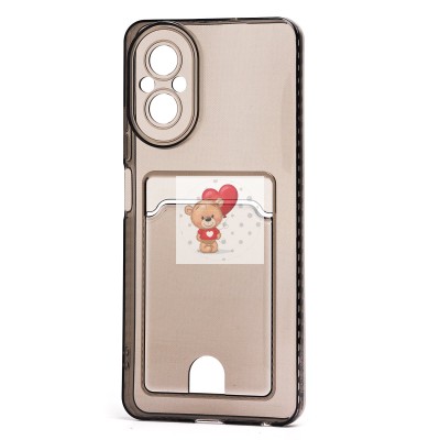 Чехол-накладка для Realme C67 4G (черный) - SC276 с картхолдером Чехол-накладка для Realme C67 4G (черный) - SC276 с картхолдером