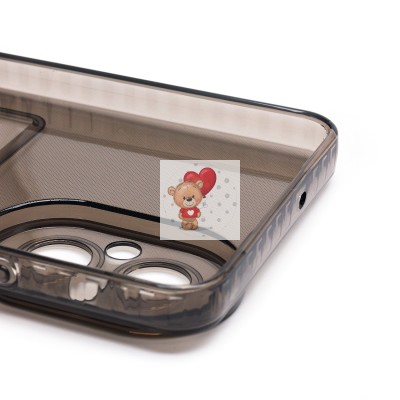 Чехол-накладка для Realme C67 4G (черный) - SC276 с картхолдером Чехол-накладка для Realme C67 4G (черный) - SC276 с картхолдером