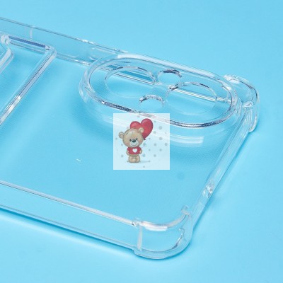 Чехол-накладка для Realme C67 4G (прозрачный) - SC276 с картхолдером Чехол-накладка для Realme C67 4G (прозрачный) - SC276 с картхолдером