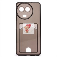 Чехол-накладка для Realme C67 5G (черный) - SC276 с картхолдером Чехол-накладка для Realme C67 5G (черный) - SC276 с картхолдером