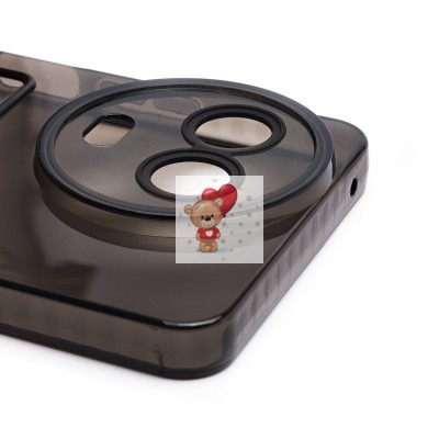 Чехол-накладка для Realme C67 5G (черный) - SC276 с картхолдером