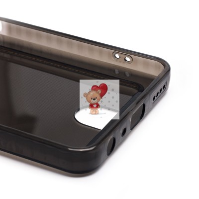 Чехол-накладка для Realme C67 5G (черный) - SC276 с картхолдером