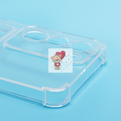 Чехол-накладка для Realme C71 (прозрачный) - SC276 с картхолдером Чехол-накладка для Realme C71 (прозрачный) - SC276 с картхолдером