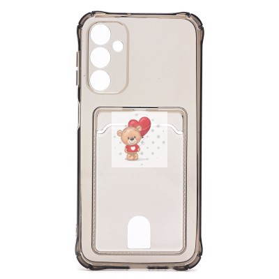 Чехол-накладка для Samsung Galaxy A24 4G (черный) - SC276 с картхолдером Чехол-накладка для Samsung Galaxy A24 4G (черный) - SC276 с картхолдером