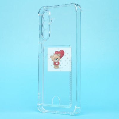 Чехол-накладка для Samsung Galaxy A26 5G (прозрачный) - SC276 с картхолдером Чехол-накладка для Samsung Galaxy A26 5G (прозрачный) - SC276 с картхолдером