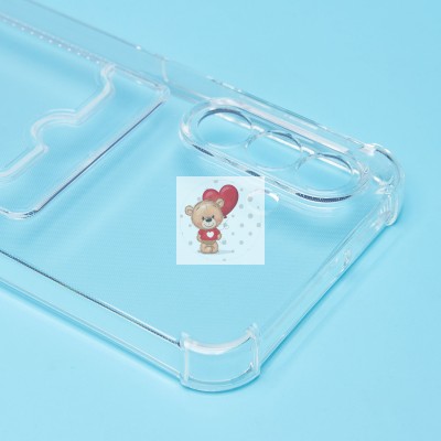 Чехол-накладка для Samsung Galaxy A26 5G (прозрачный) - SC276 с картхолдером Чехол-накладка для Samsung Galaxy A26 5G (прозрачный) - SC276 с картхолдером