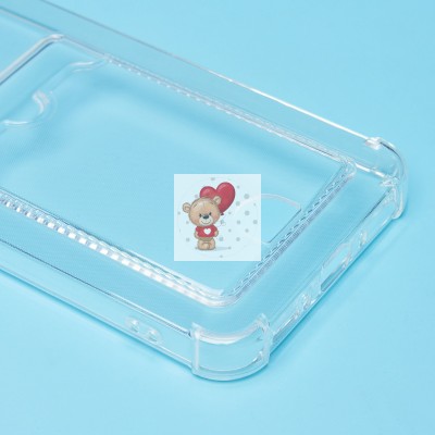 Чехол-накладка для Samsung Galaxy A26 5G (прозрачный) - SC276 с картхолдером Чехол-накладка для Samsung Galaxy A26 5G (прозрачный) - SC276 с картхолдером