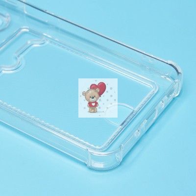 Чехол-накладка для Samsung Galaxy A26 5G (прозрачный) - SC276 с картхолдером Чехол-накладка для Samsung Galaxy A26 5G (прозрачный) - SC276 с картхолдером