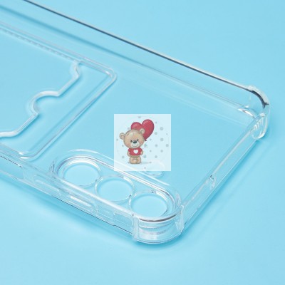 Чехол-накладка для Samsung Galaxy A26 5G (прозрачный) - SC276 с картхолдером Чехол-накладка для Samsung Galaxy A26 5G (прозрачный) - SC276 с картхолдером