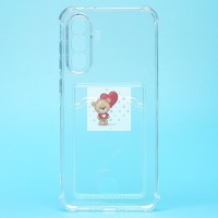 Чехол-накладка для Samsung Galaxy A36 5G (прозрачный) - SC276 с картхолдером Чехол-накладка для Samsung Galaxy A36 5G (прозрачный) - SC276 с картхолдером