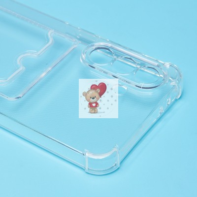 Чехол-накладка для Samsung Galaxy A36 5G (прозрачный) - SC276 с картхолдером Чехол-накладка для Samsung Galaxy A36 5G (прозрачный) - SC276 с картхолдером