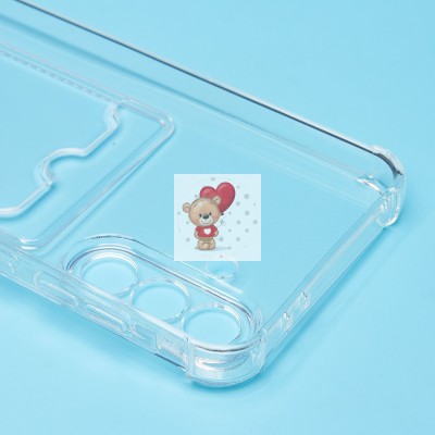 Чехол-накладка для Samsung Galaxy A36 5G (прозрачный) - SC276 с картхолдером Чехол-накладка для Samsung Galaxy A36 5G (прозрачный) - SC276 с картхолдером