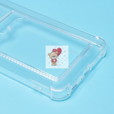 Чехол-накладка для Samsung Galaxy A56 5G (прозрачный) - SC276 с картхолдером Чехол-накладка для Samsung Galaxy A56 5G (прозрачный) - SC276 с картхолдером