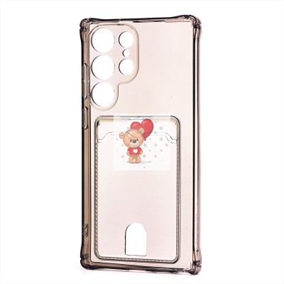 Чехол-накладка для Samsung Galaxy S23 Ultra (черный) - SC276 с картхолдером Чехол-накладка для Samsung Galaxy S23 Ultra (черный) - SC276 с картхолдером