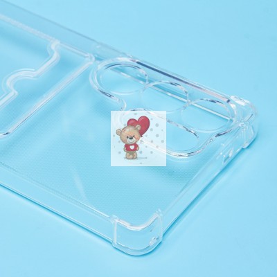 Чехол-накладка для Samsung Galaxy S25 Ultra (прозрачный) - SC276 с картхолдером Чехол-накладка для Samsung Galaxy S25 Ultra (прозрачный) - SC276 с картхолдером