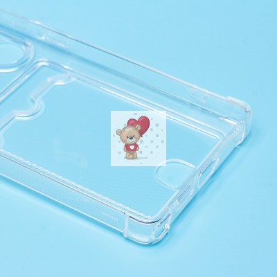 Чехол-накладка для Samsung Galaxy S25 Ultra (прозрачный) - SC276 с картхолдером Чехол-накладка для Samsung Galaxy S25 Ultra (прозрачный) - SC276 с картхолдером