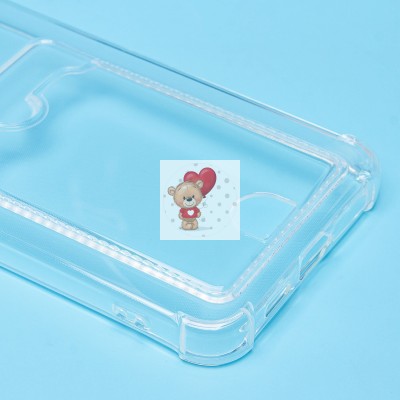 Чехол-накладка для Samsung Galaxy S25+ (прозрачный) - SC276 с картхолдером Чехол-накладка для Samsung Galaxy S25+ (прозрачный) - SC276 с картхолдером