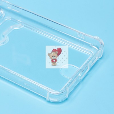 Чехол-накладка для Samsung Galaxy S25+ (прозрачный) - SC276 с картхолдером Чехол-накладка для Samsung Galaxy S25+ (прозрачный) - SC276 с картхолдером