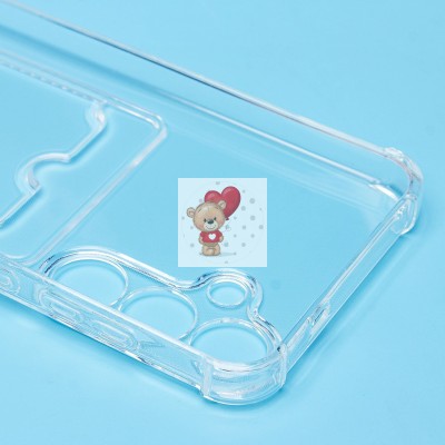 Чехол-накладка для Samsung Galaxy S25+ (прозрачный) - SC276 с картхолдером Чехол-накладка для Samsung Galaxy S25+ (прозрачный) - SC276 с картхолдером