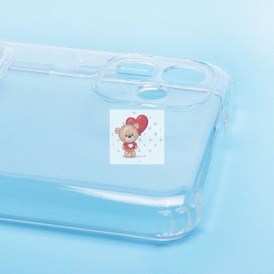 Чехол-накладка для Samsung A045 Galaxy A04 (прозрачный) - SC276 с картхолдером