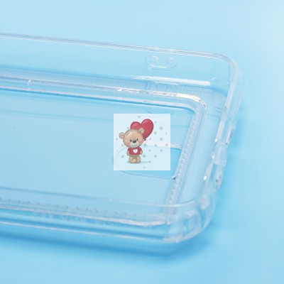 Чехол-накладка для Samsung A045 Galaxy A04 (прозрачный) - SC276 с картхолдером