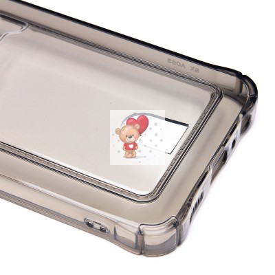 Чехол-накладка для Samsung A057 Galaxy A05s (черный) - SC276 с картхолдером