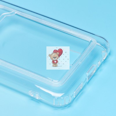 Чехол-накладка для Samsung A135 Galaxy A13 4G (прозрачный) - SC276 с картхолдером