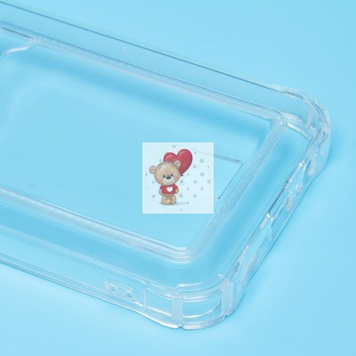 Чехол-накладка для Samsung A145 Galaxy A14 4G (прозрачный) - SC276 с картхолдером