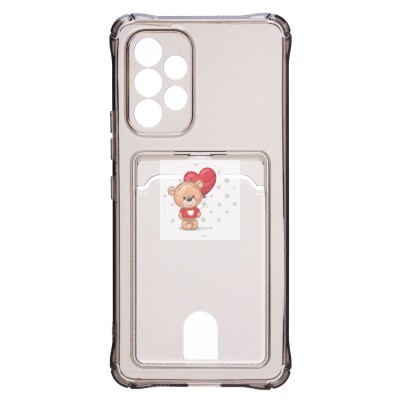 Чехол-накладка для Samsung A536 Galaxy A53 5G (черный) - SC276 с картхолдером Чехол-накладка для Samsung A536 Galaxy A53 5G (черный) - SC276 с картхолдером