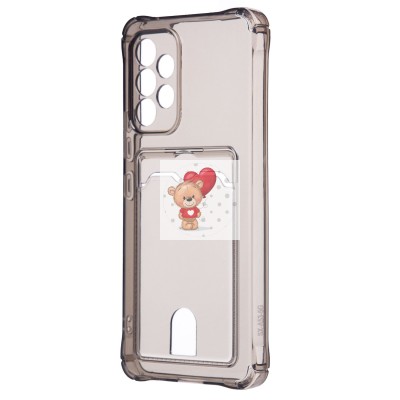 Чехол-накладка для Samsung A536 Galaxy A53 5G (черный) - SC276 с картхолдером Чехол-накладка для Samsung A536 Galaxy A53 5G (черный) - SC276 с картхолдером