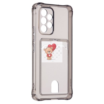 Чехол-накладка для Samsung A536 Galaxy A53 5G (черный) - SC276 с картхолдером Чехол-накладка для Samsung A536 Galaxy A53 5G (черный) - SC276 с картхолдером