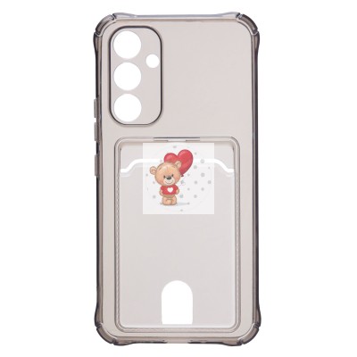 Чехол-накладка для Samsung A546 Galaxy A54 (черный) - SC276 с картхолдером Чехол-накладка для Samsung A546 Galaxy A54 (черный) - SC276 с картхолдером