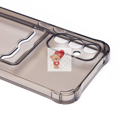 Чехол-накладка для Samsung A546 Galaxy A54 (черный) - SC276 с картхолдером