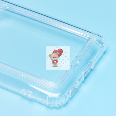 Чехол-накладка для Samsung G991 Galaxy S21 (прозрачный) - SC276 с картхолдером